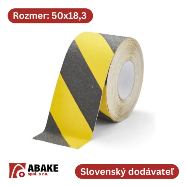 protišmyková samolepiaca páska žlto čierna 50x18,3